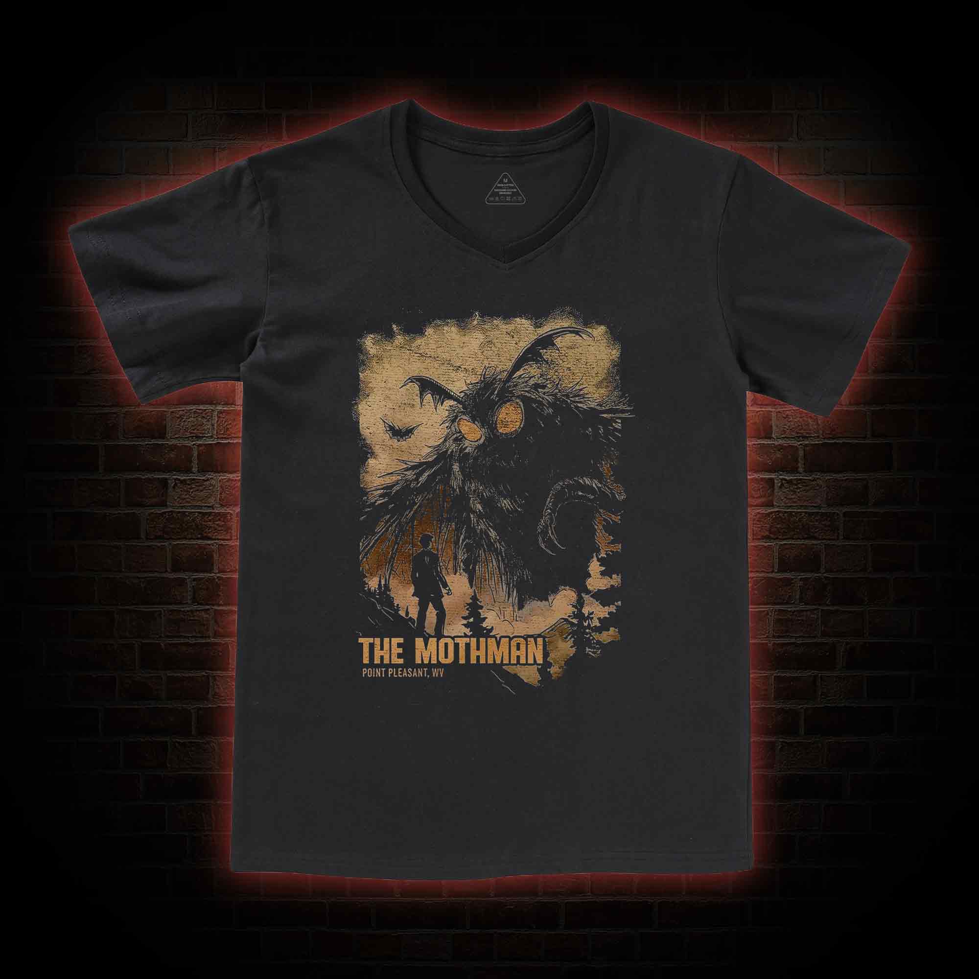 Mothman Legend V-Neck Classic T-Shirt