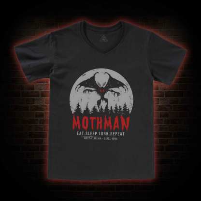 Mothman Legend V-Neck Classic T-Shirt