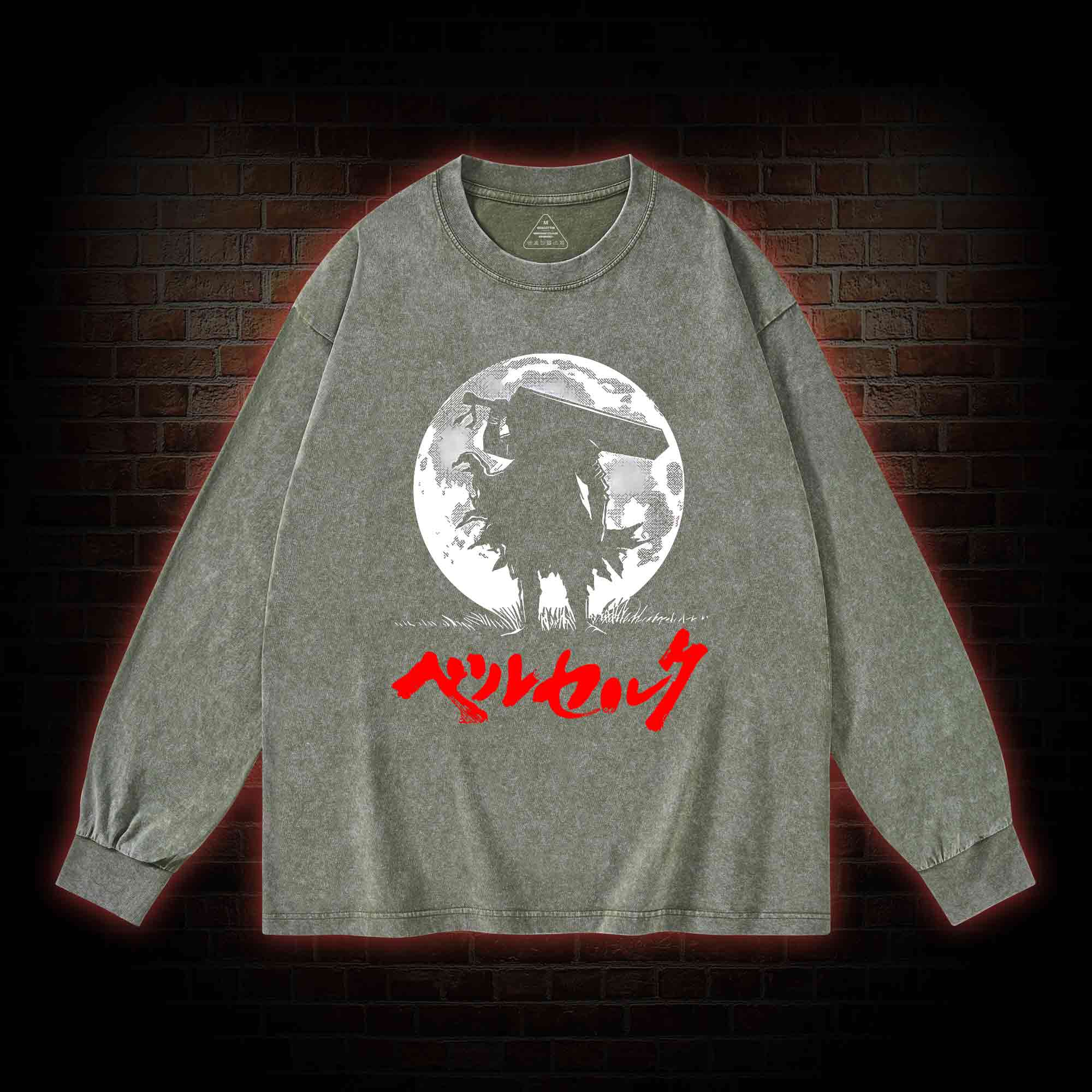 There’s No Paradise for You to Escape Washed Long-Sleeve T-shirt