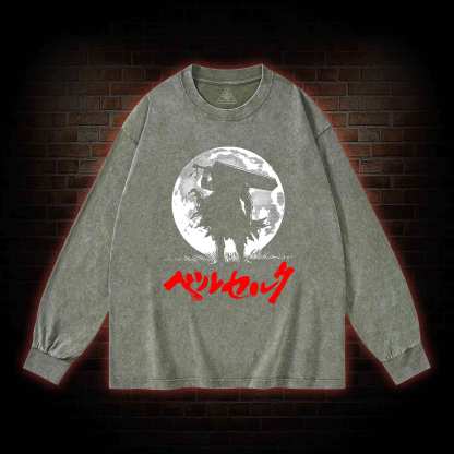 There’s No Paradise for You to Escape Washed Long-Sleeve T-shirt