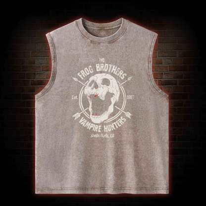Vampire Hunters Washed Tank Top