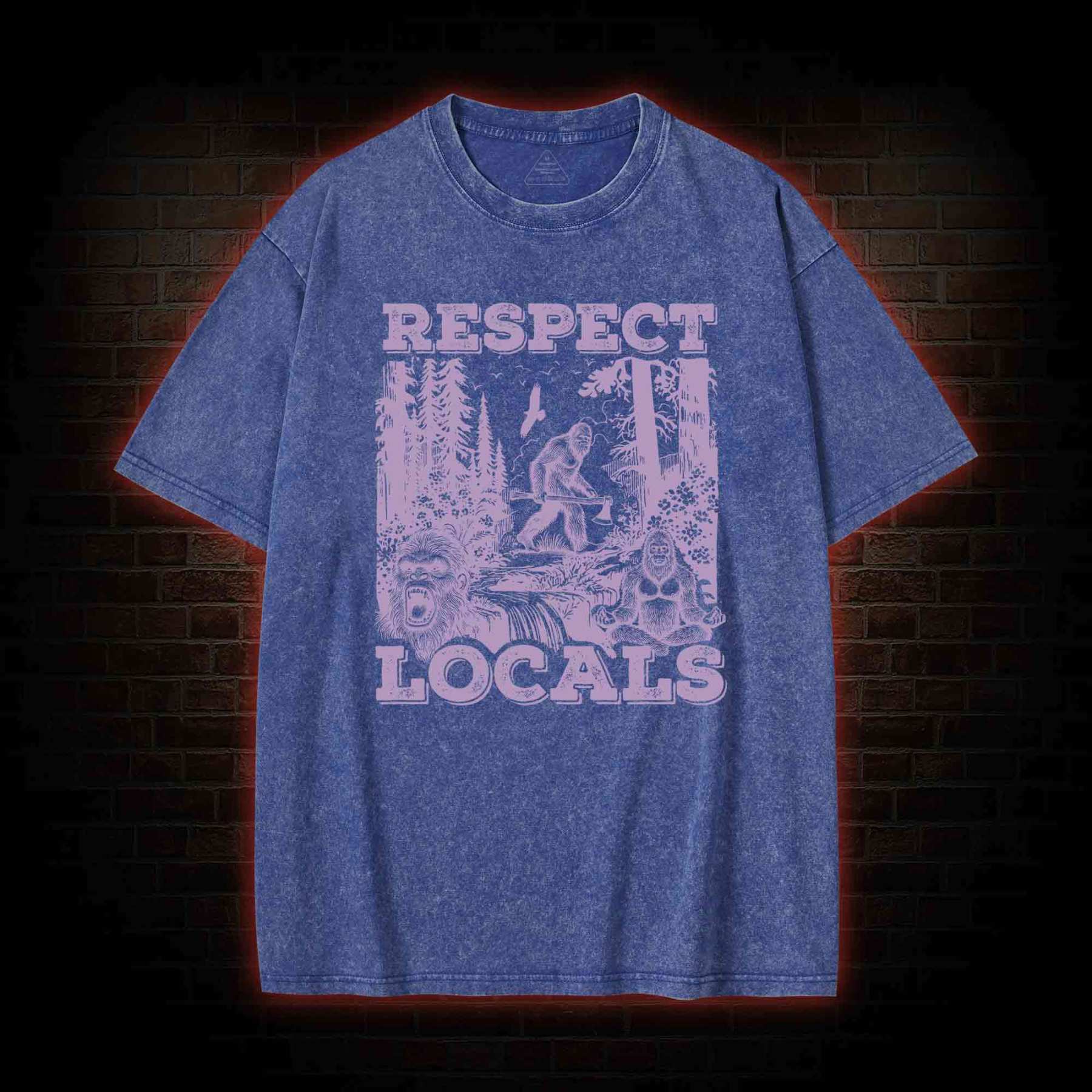 Respect Locals Washed T-shirt