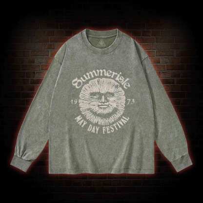 May Day Festival Washed Long-Sleeve T-shirt