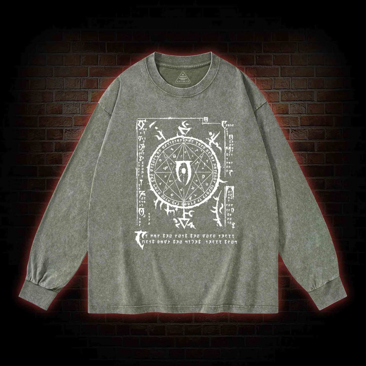 Mysterium Washed Long-Sleeve T-shirt