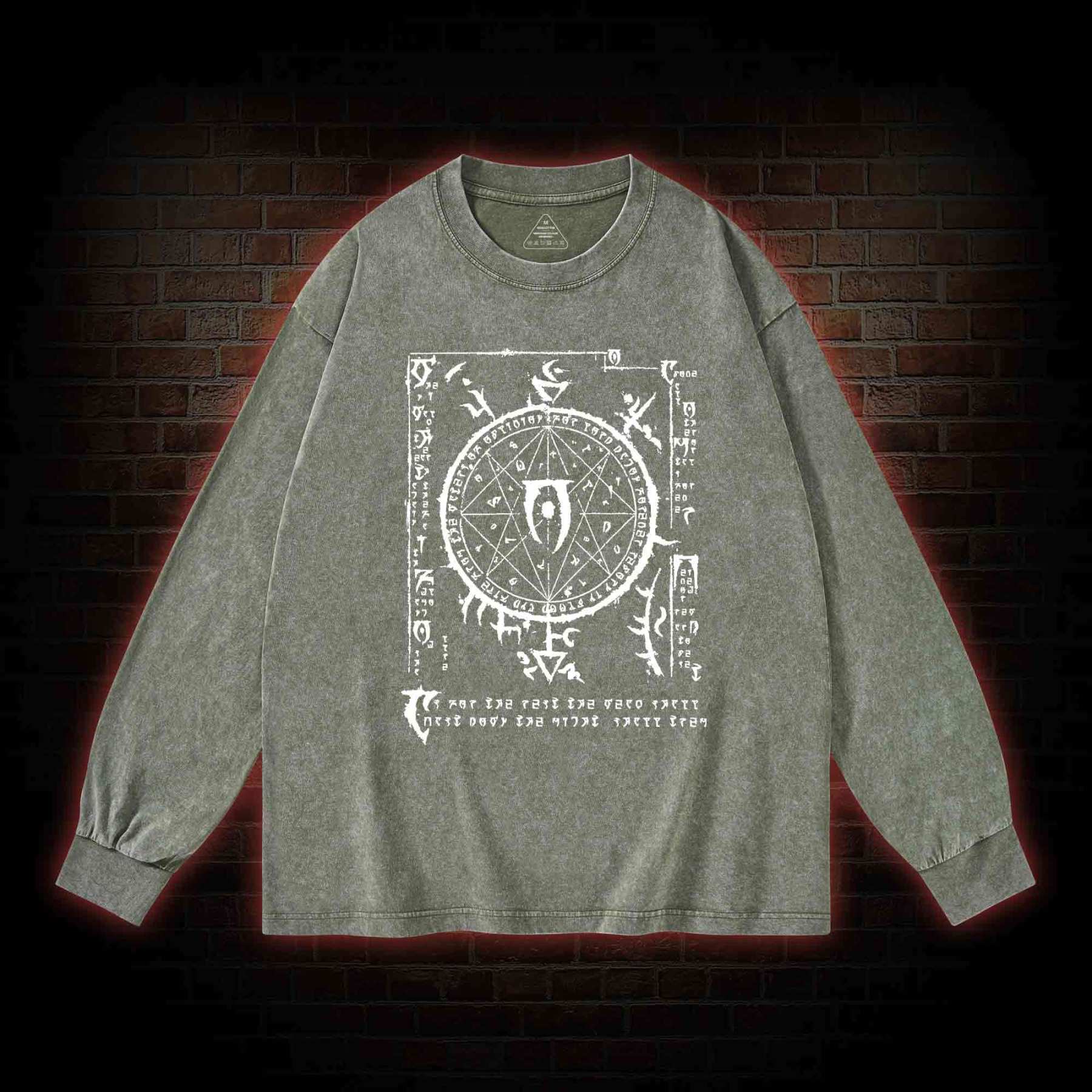 Mysterium Washed Long-Sleeve T-shirt