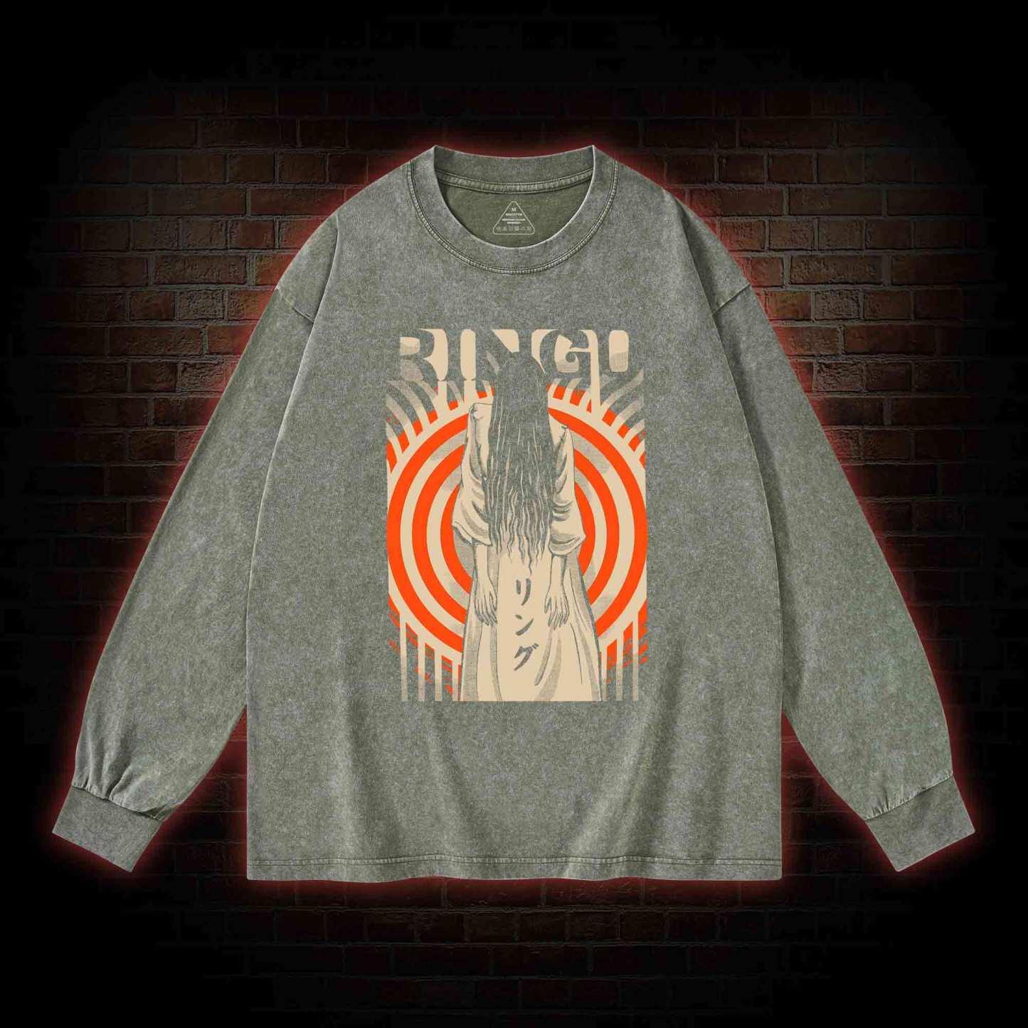 You Will Die in Seven Days Washed Long-Sleeve T-shirt