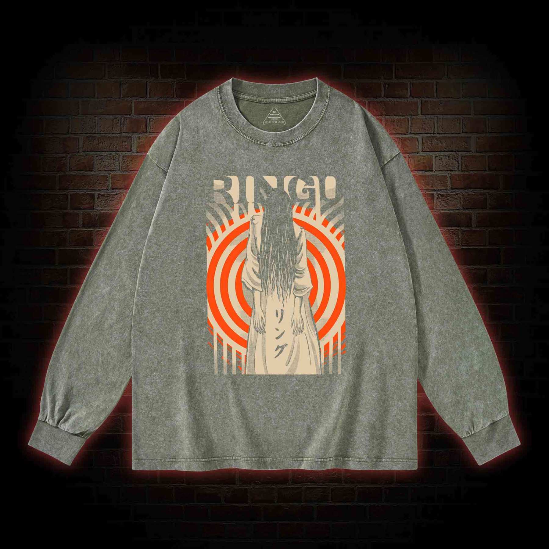 You Will Die in Seven Days Washed Long-Sleeve T-shirt