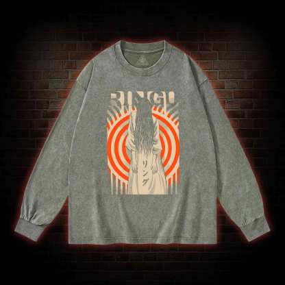 You Will Die in Seven Days Washed Long-Sleeve T-shirt