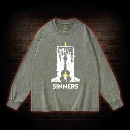 We Rule the Night Washed Long-Sleeve T-shirt