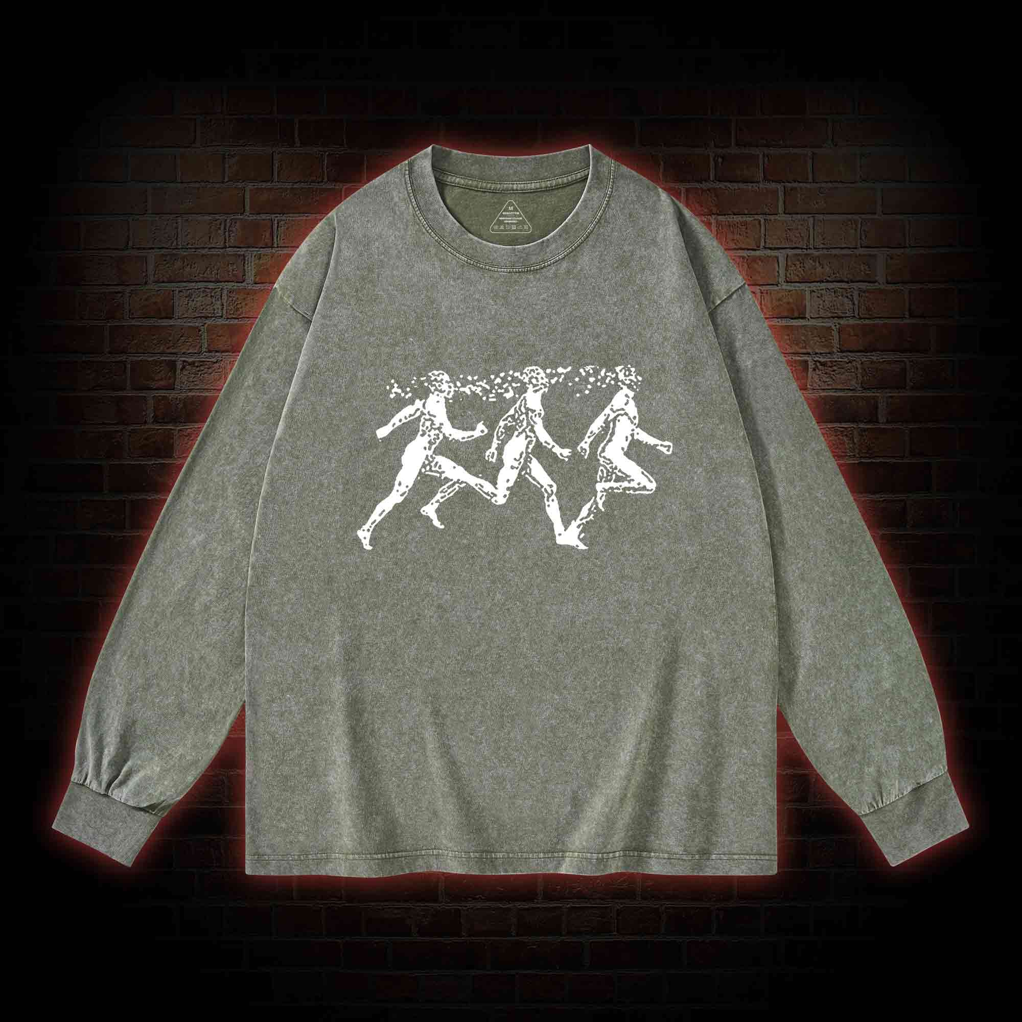 Run Washed Long-Sleeve T-shirt