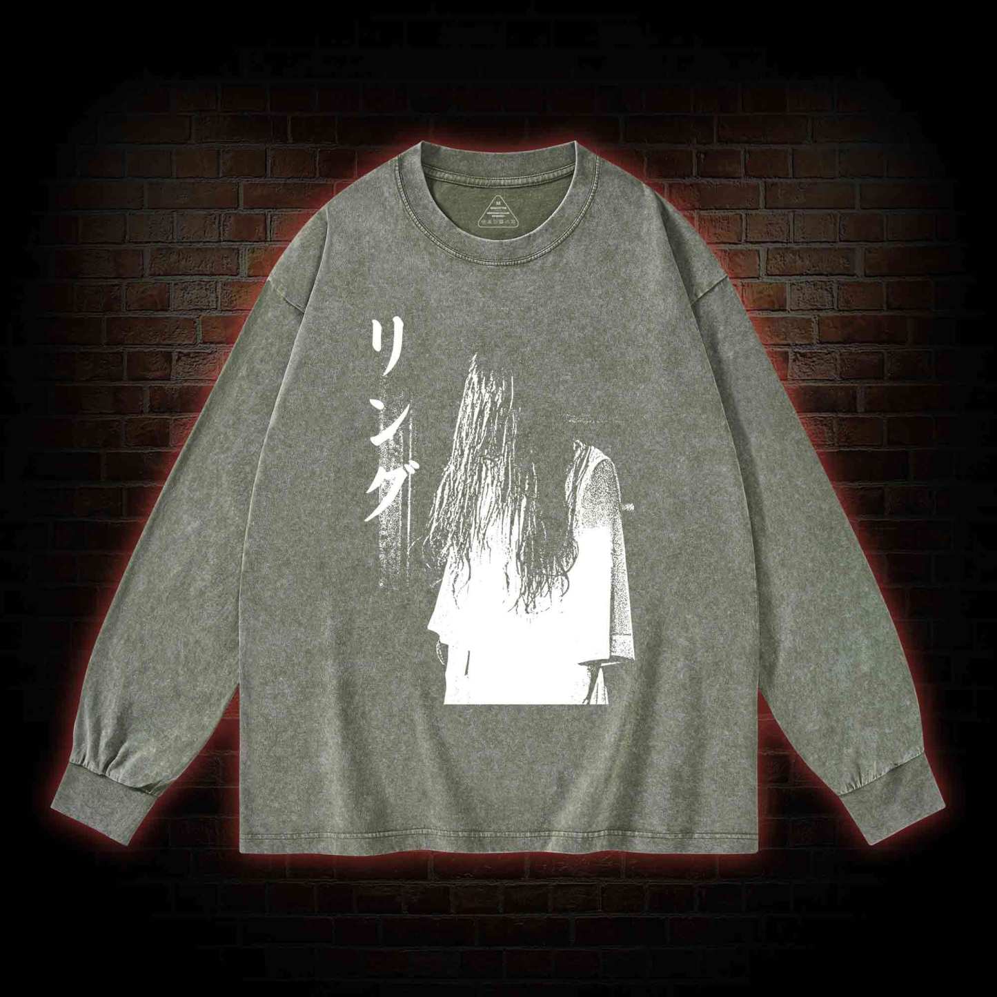 Vintage Ghost Washed Long-Sleeve T-shirt