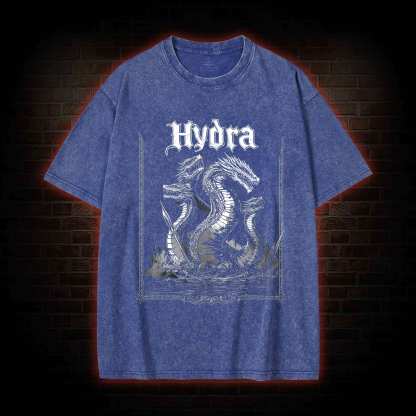 Lernaean Hydra Hades Washed T-shirt