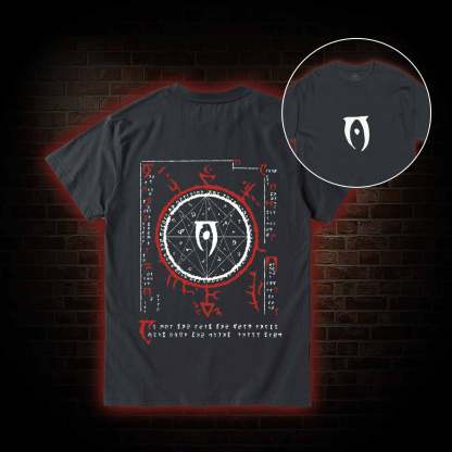 Why Won't You Die? Back Print T-Shirt