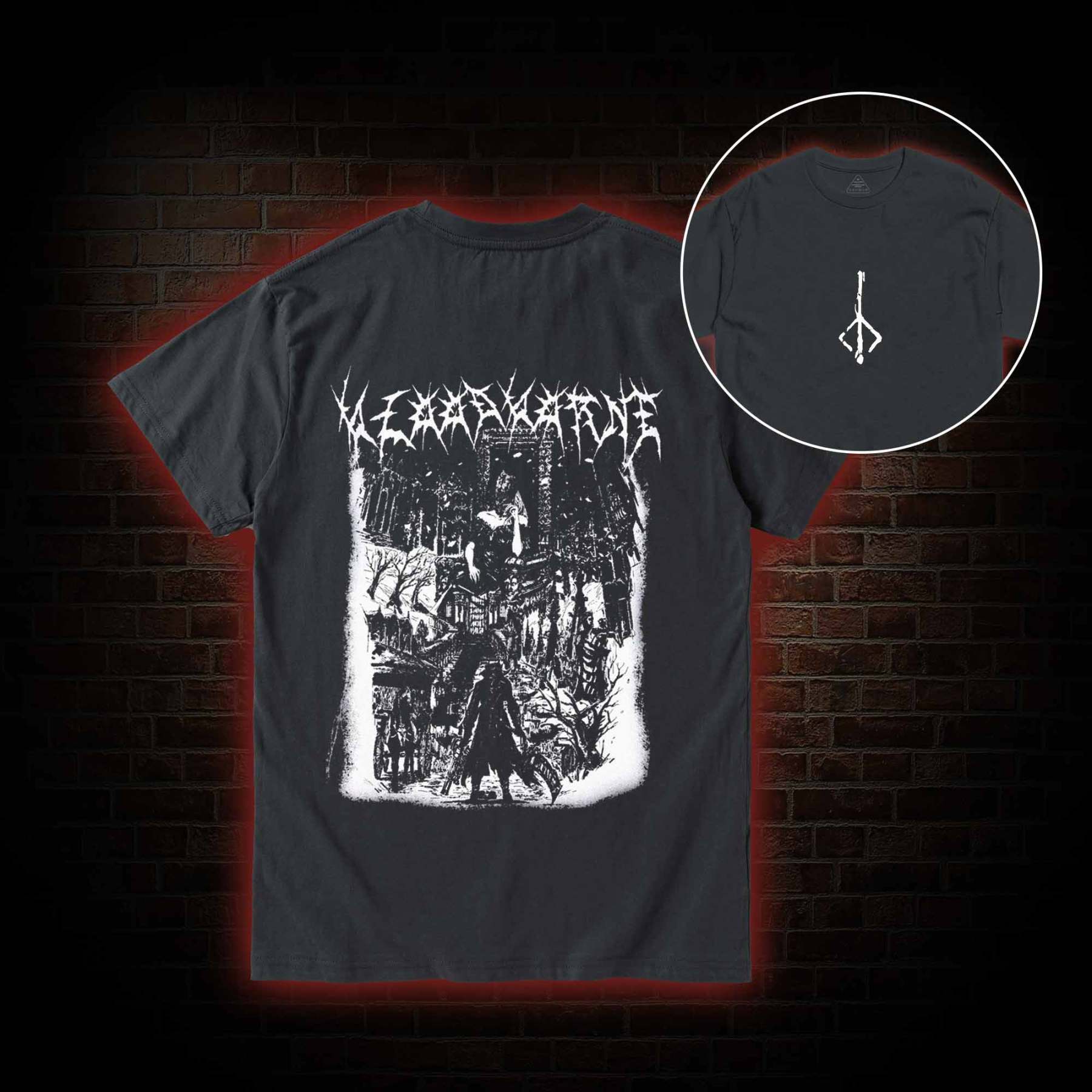 Fear the Old Blood Vintage Back Print T-Shirt