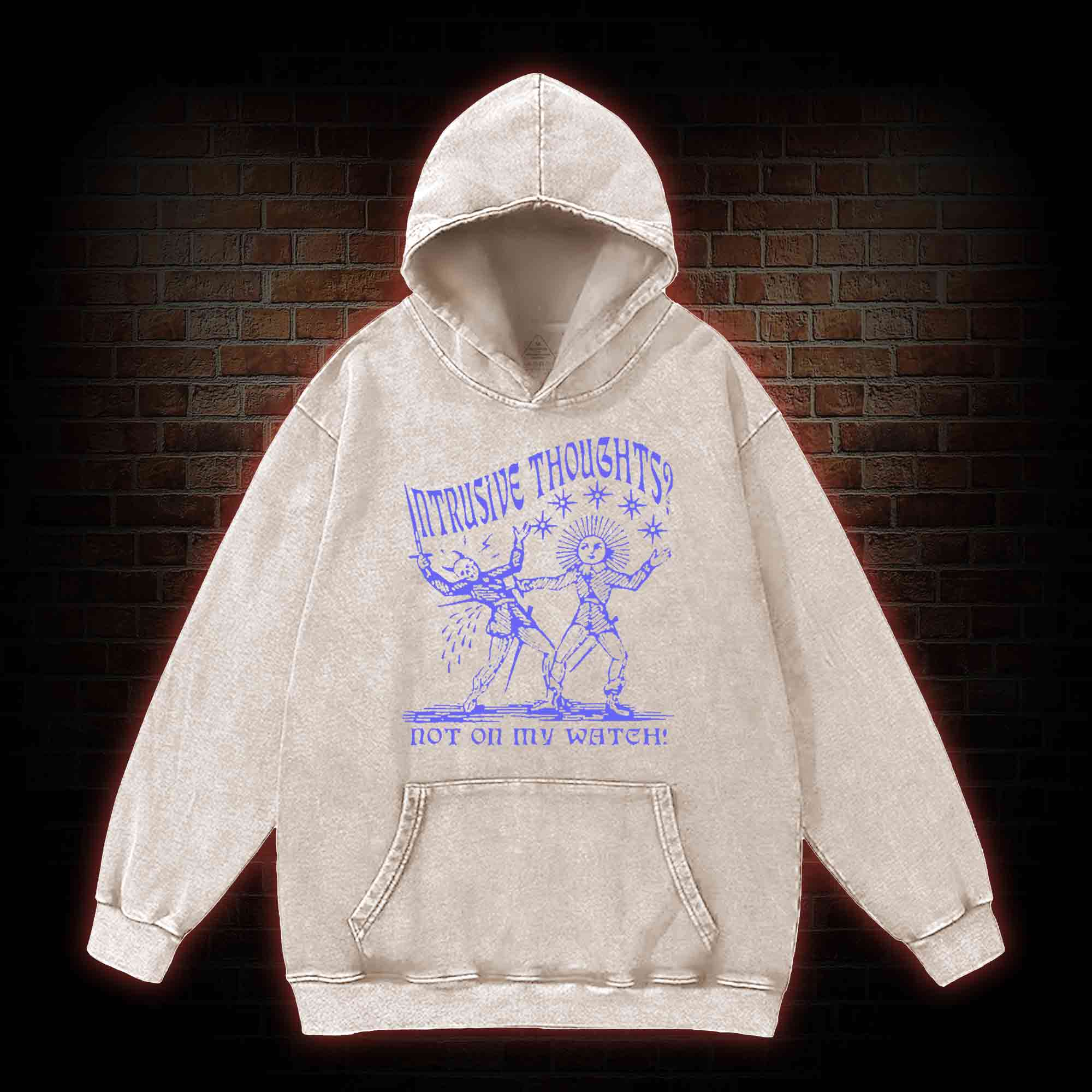 Intrusive Thoughts Washed Hoodie