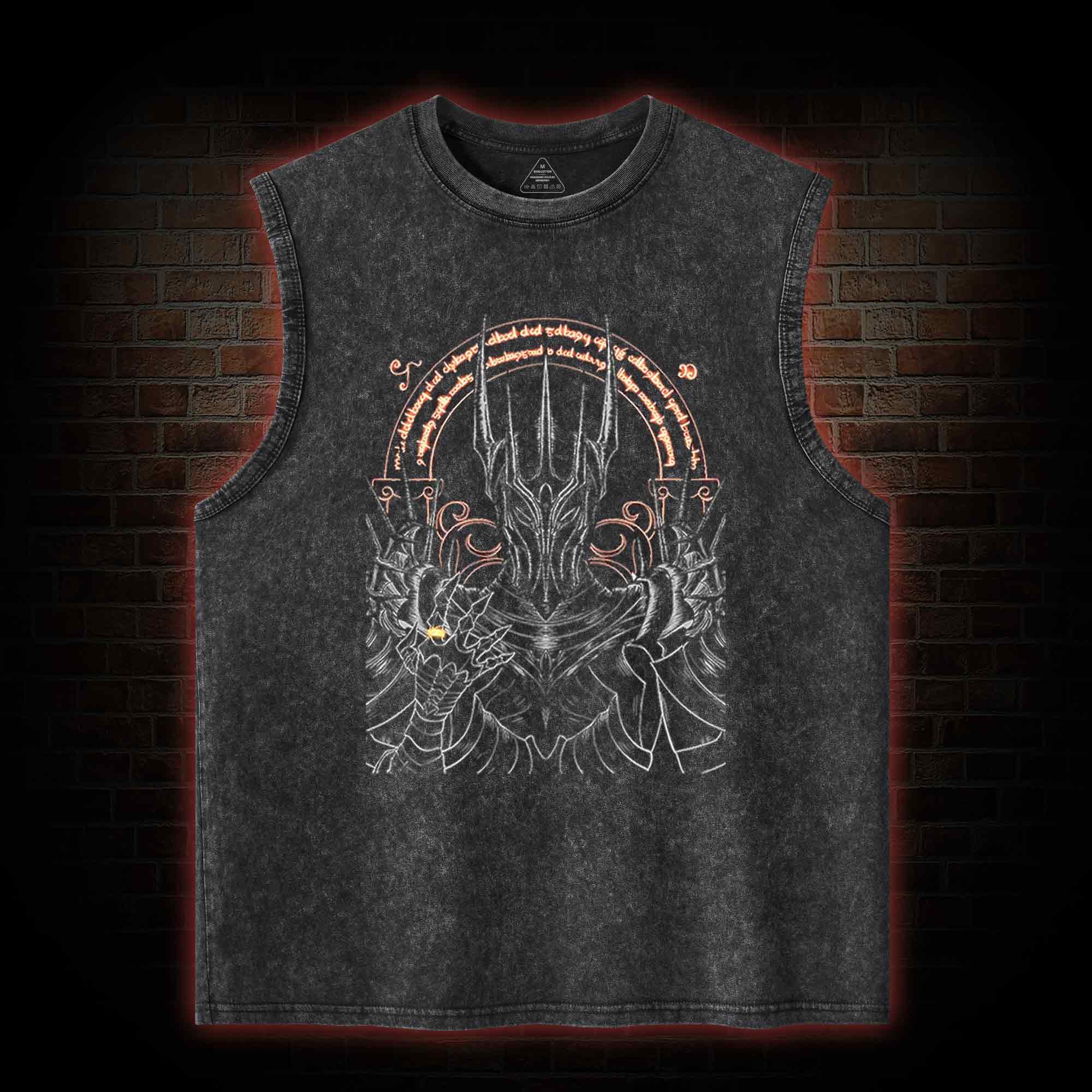 Necromancer Washed Tank Top