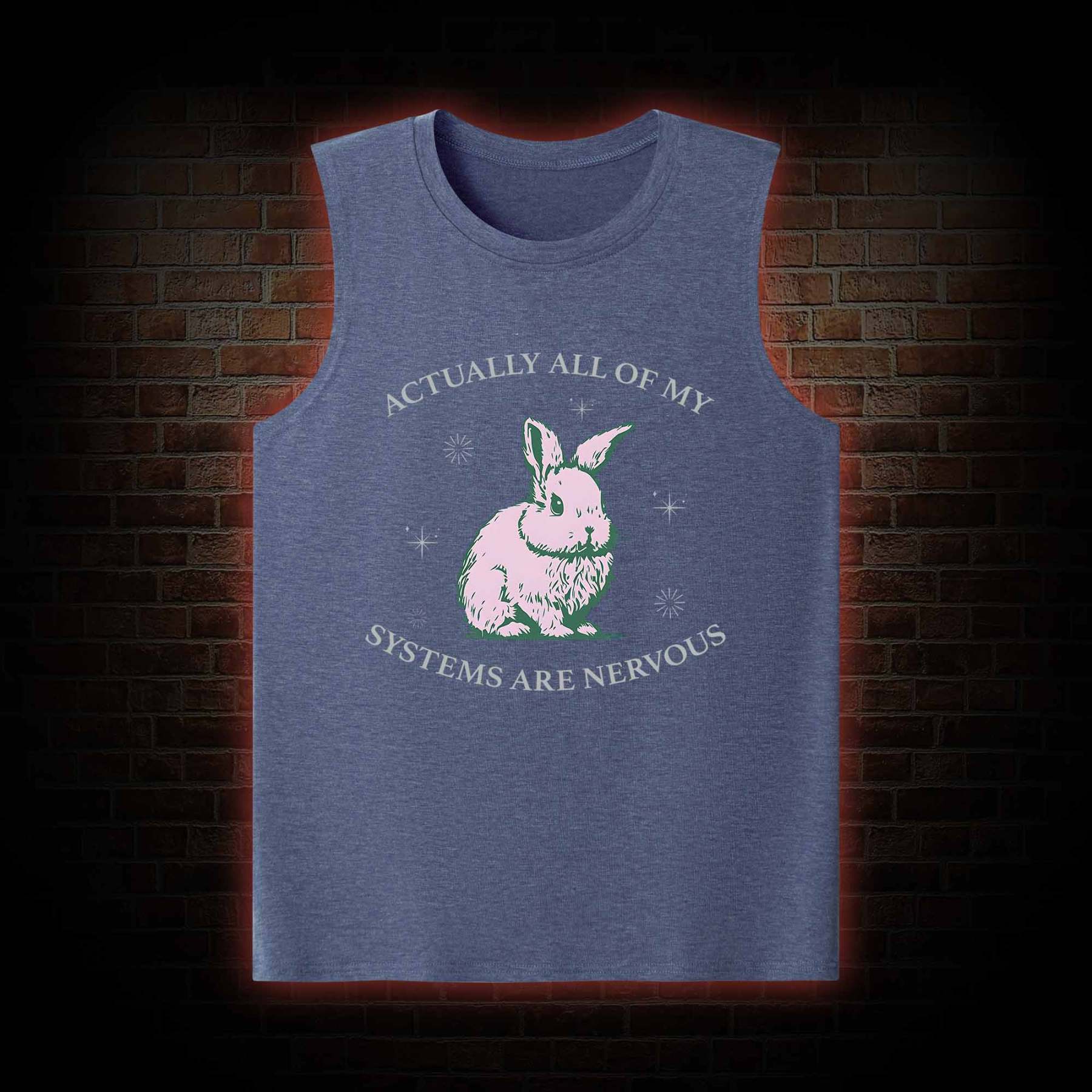 Actually All Of My Systems Are Nervous Tank Top