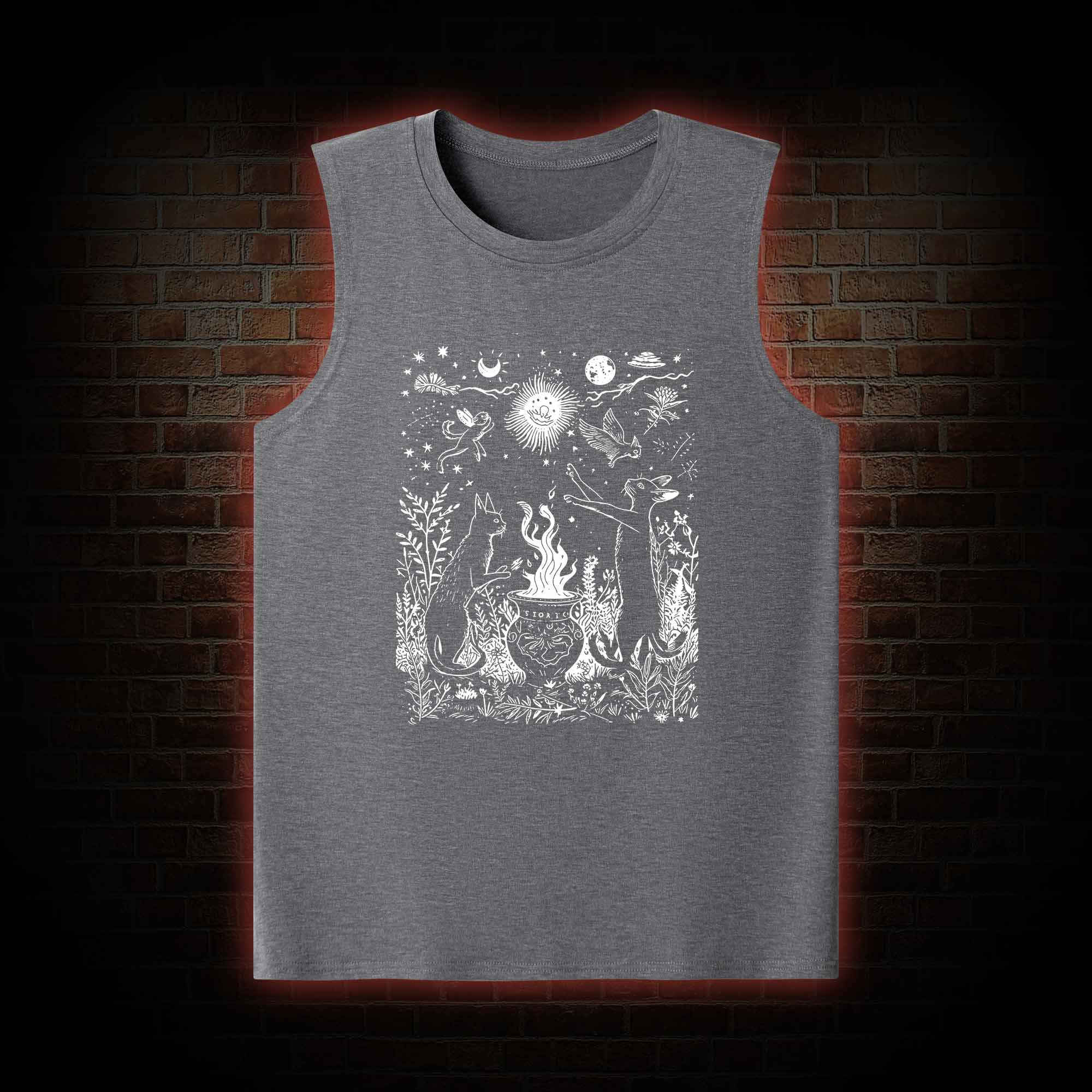  Celestial Cat Tank Top