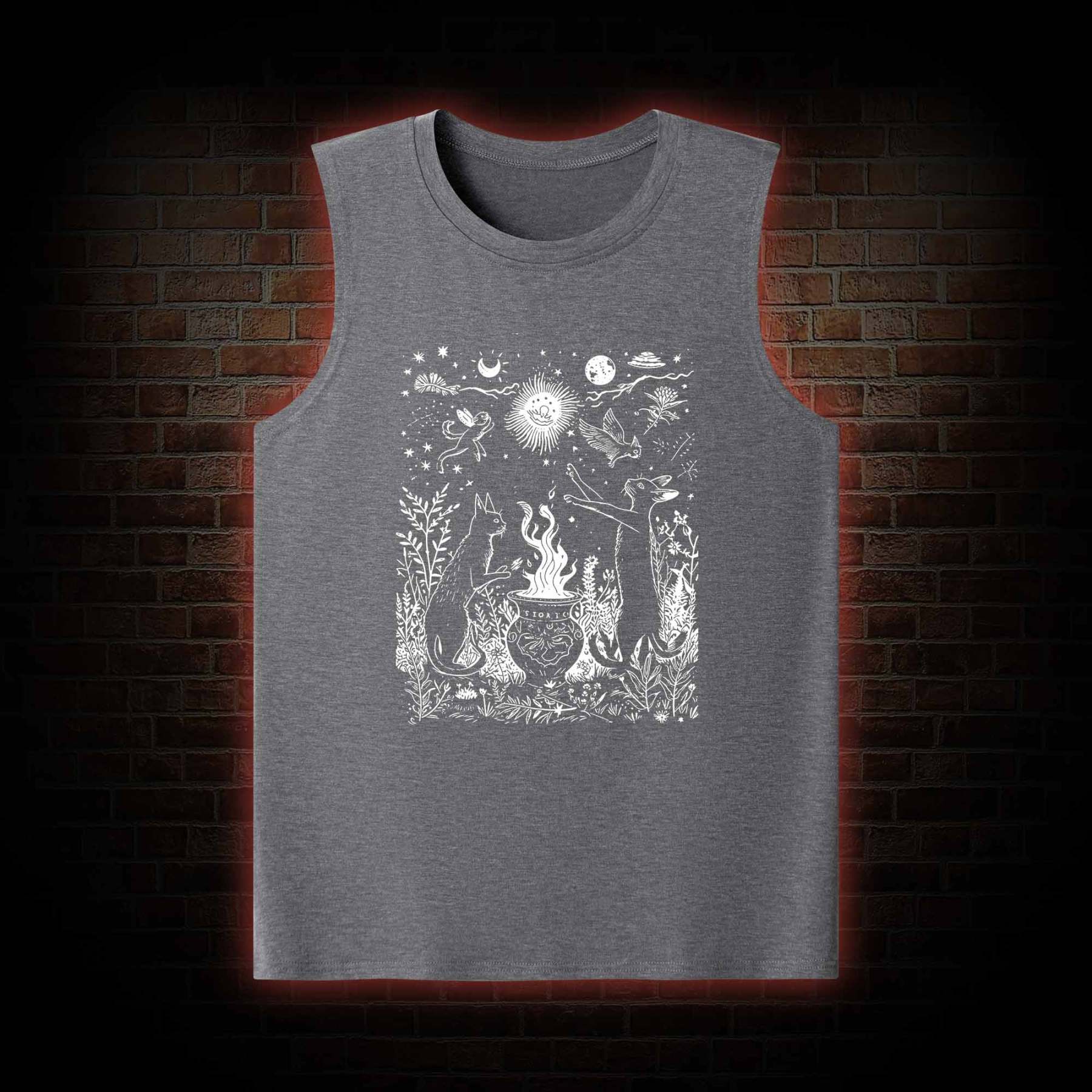  Celestial Cat Tank Top
