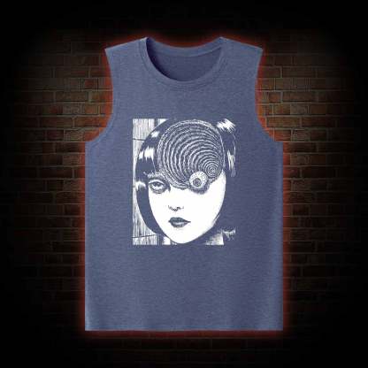 Horror Eyeball Tank Top