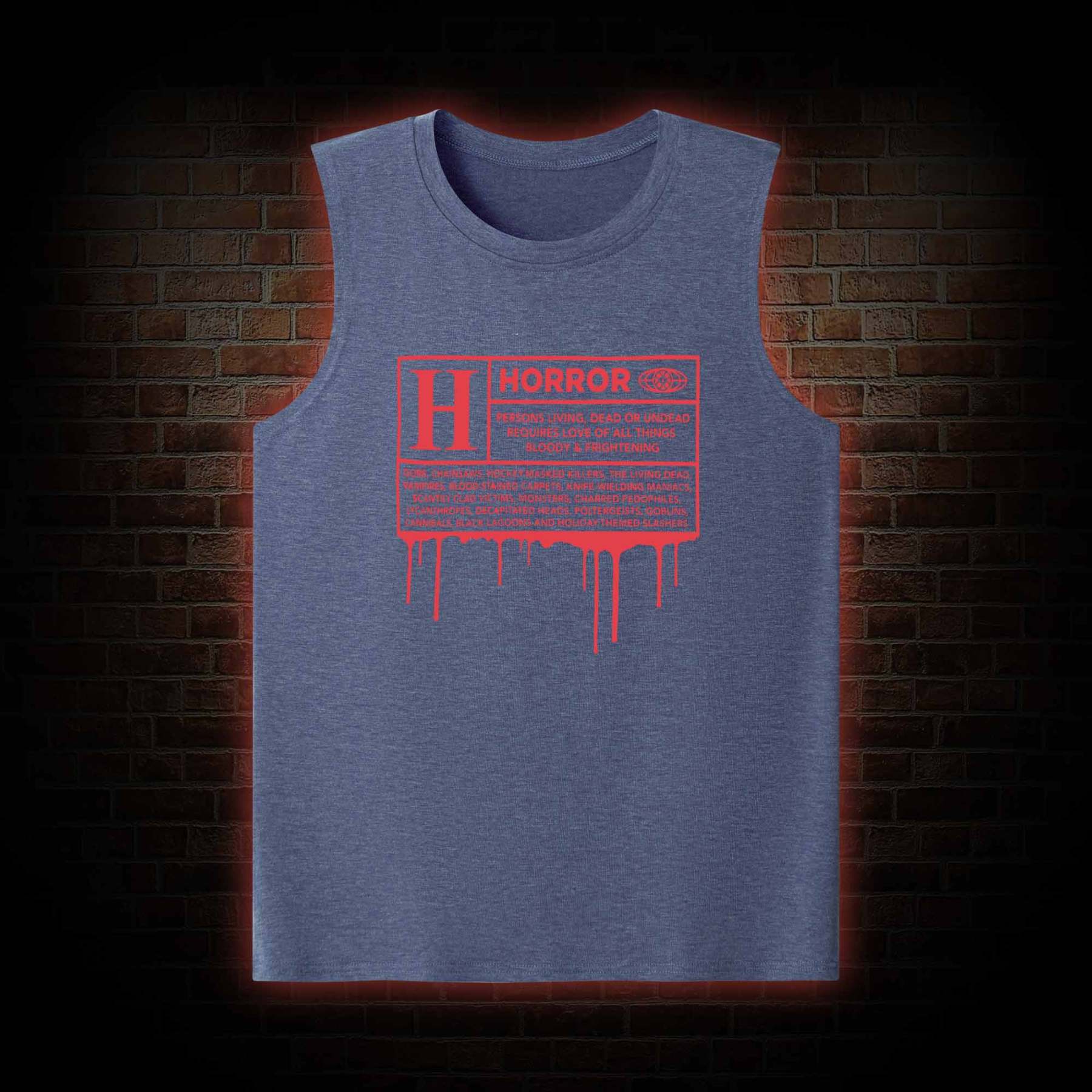 Horror Rating Tank Top