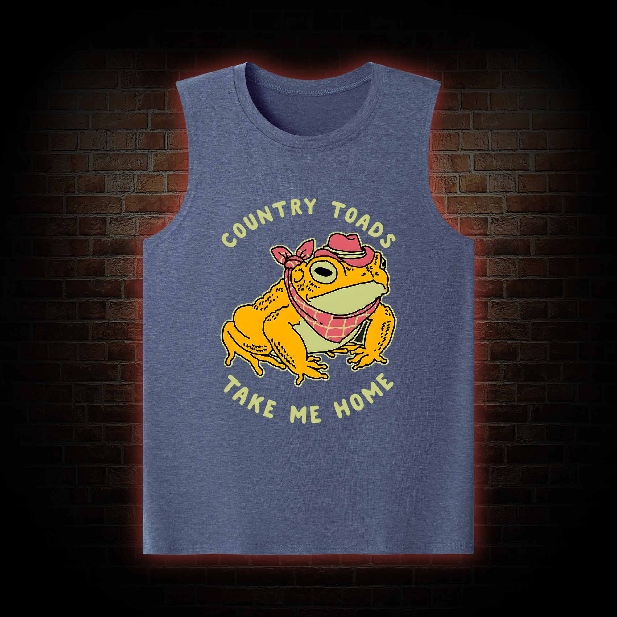 Country Toads Take Me Home Tank Top