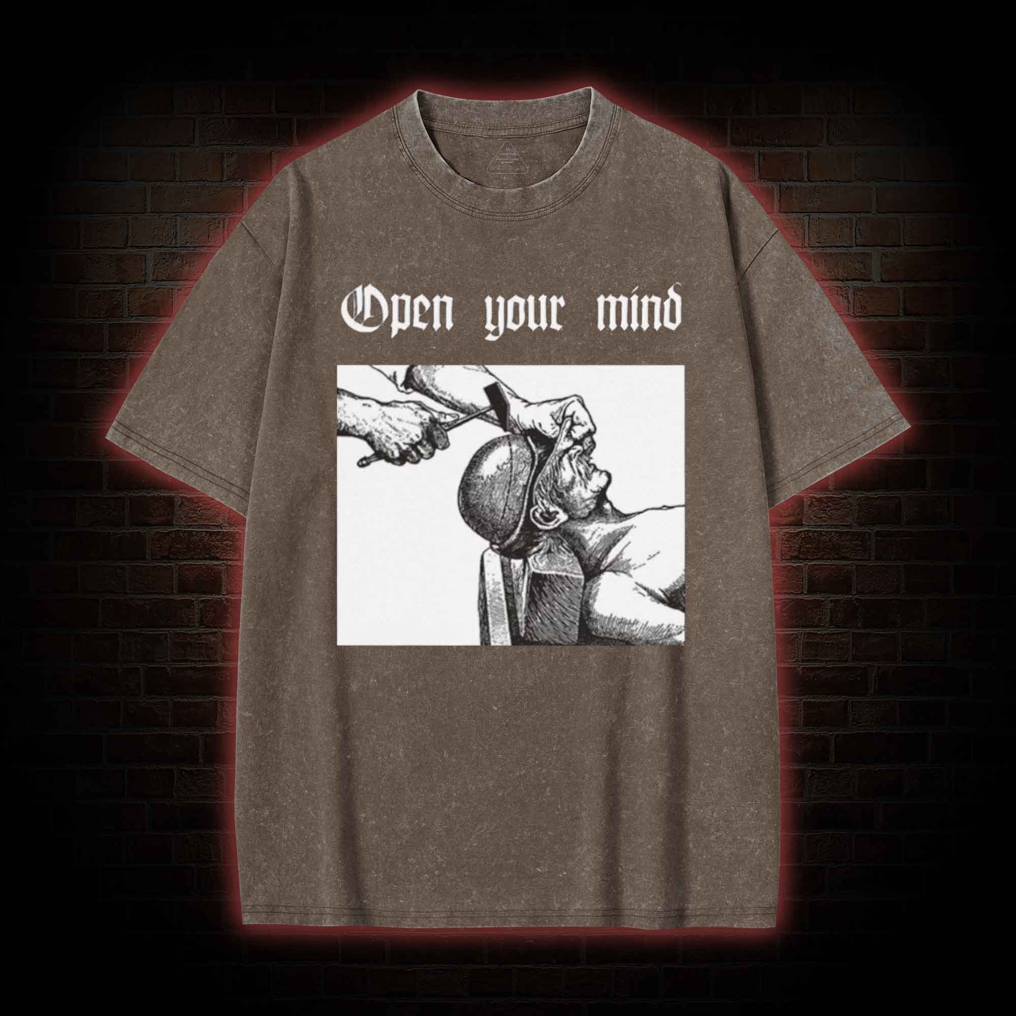 Open Your Mind Washed T-shirt