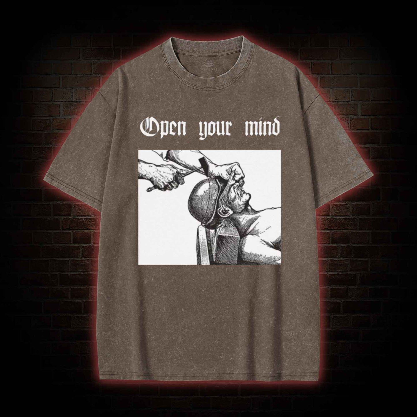 Open Your Mind Washed T-shirt