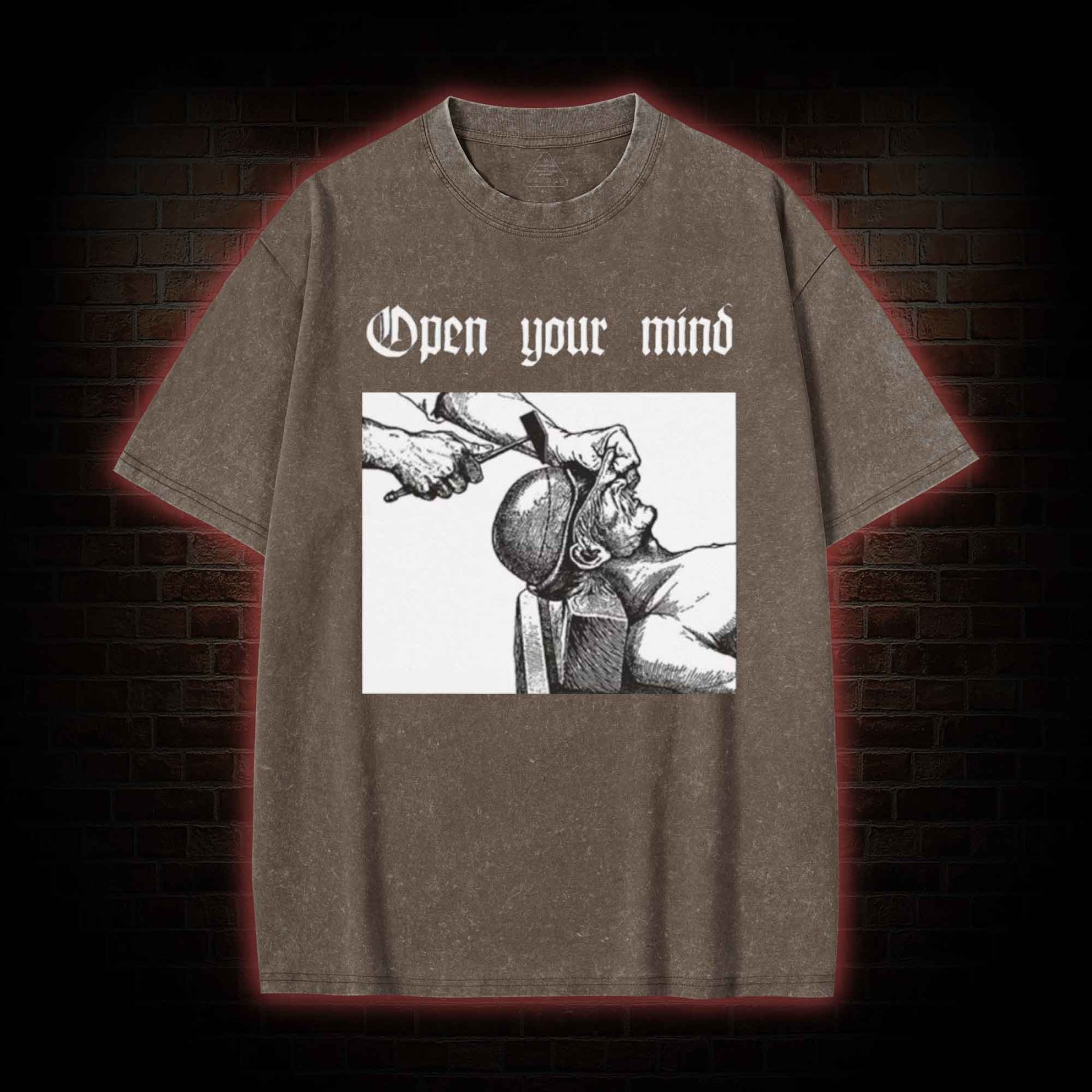 Open Your Mind Washed T-shirt
