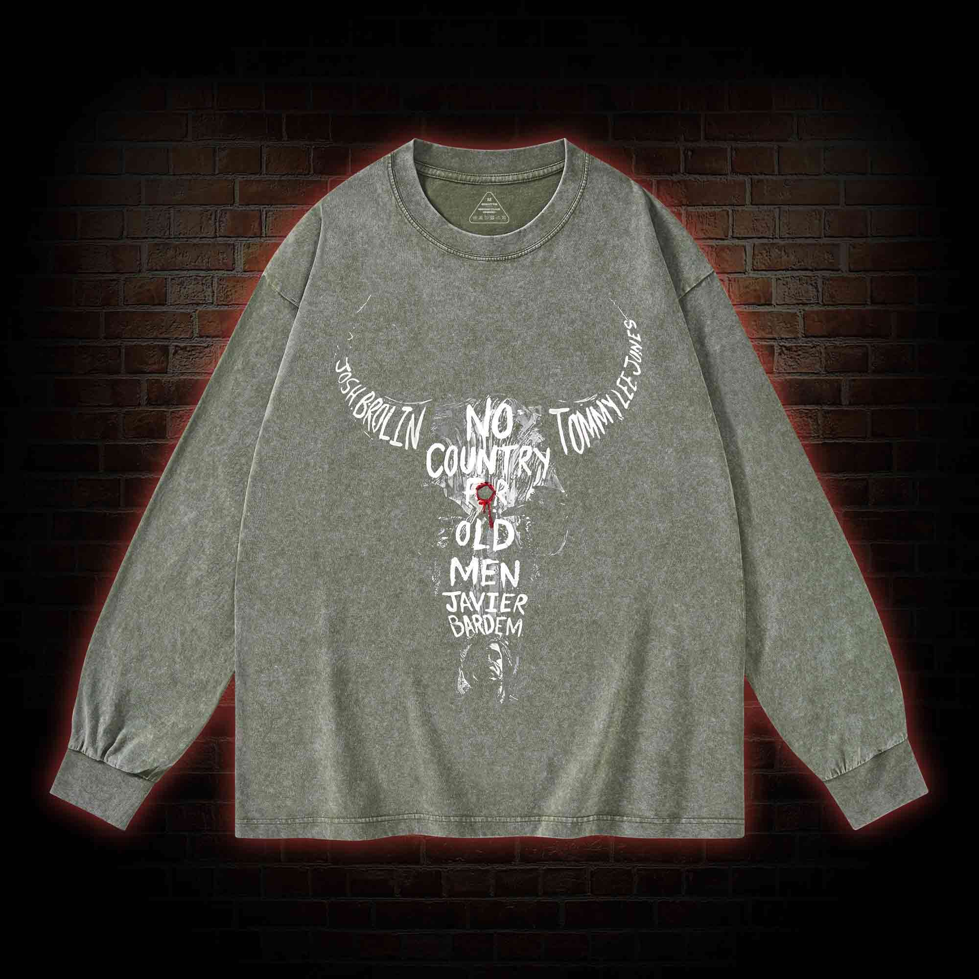 There are No Clean Getaways Washed Long-Sleeve T-shirt