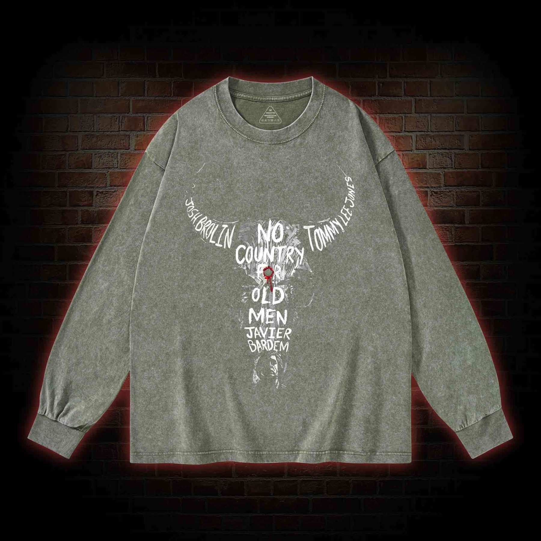 There are No Clean Getaways Washed Long-Sleeve T-shirt