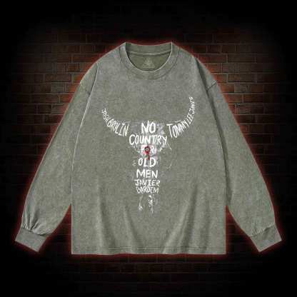 There are No Clean Getaways Washed Long-Sleeve T-shirt