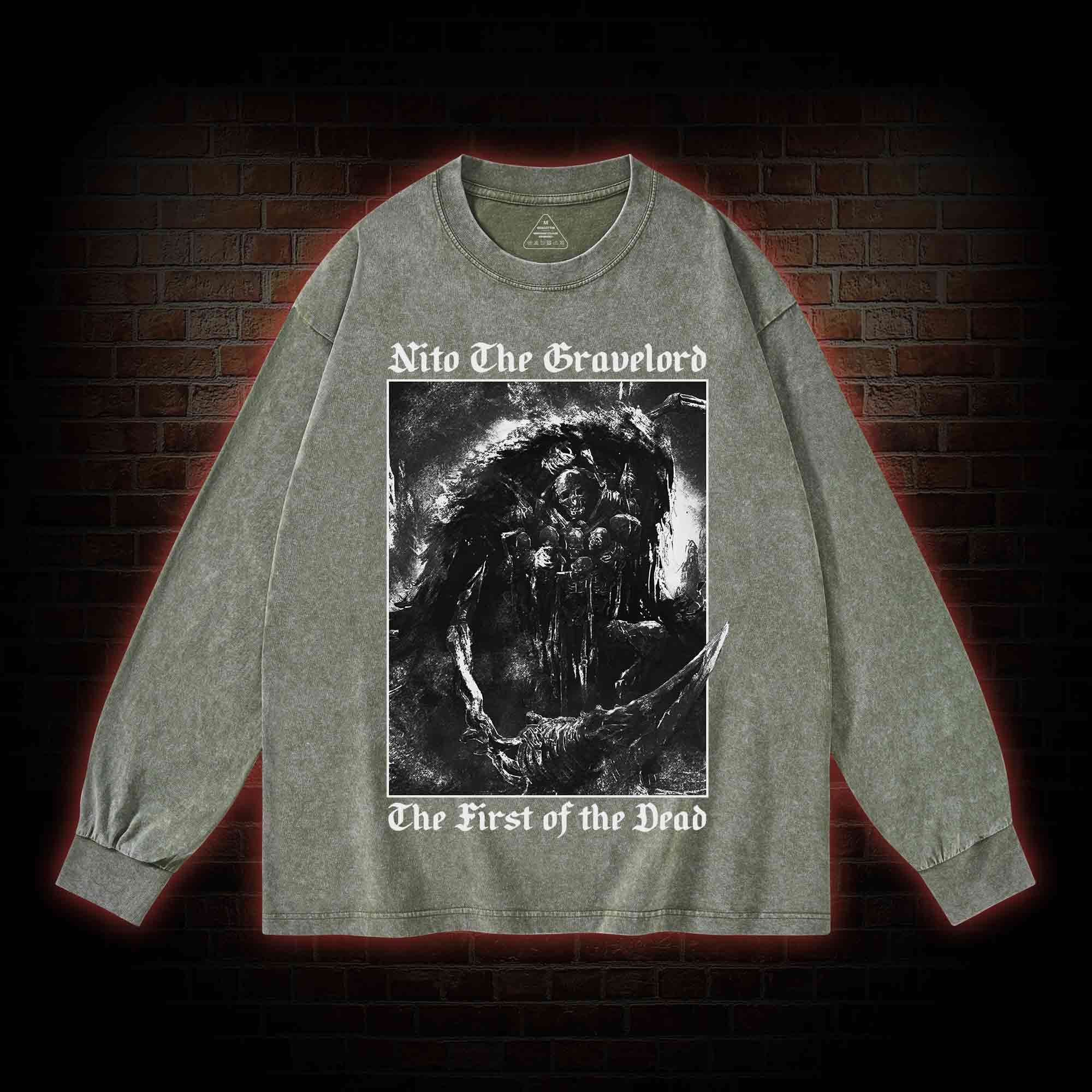 The First of the Dead Washed Long-Sleeve T-shirt