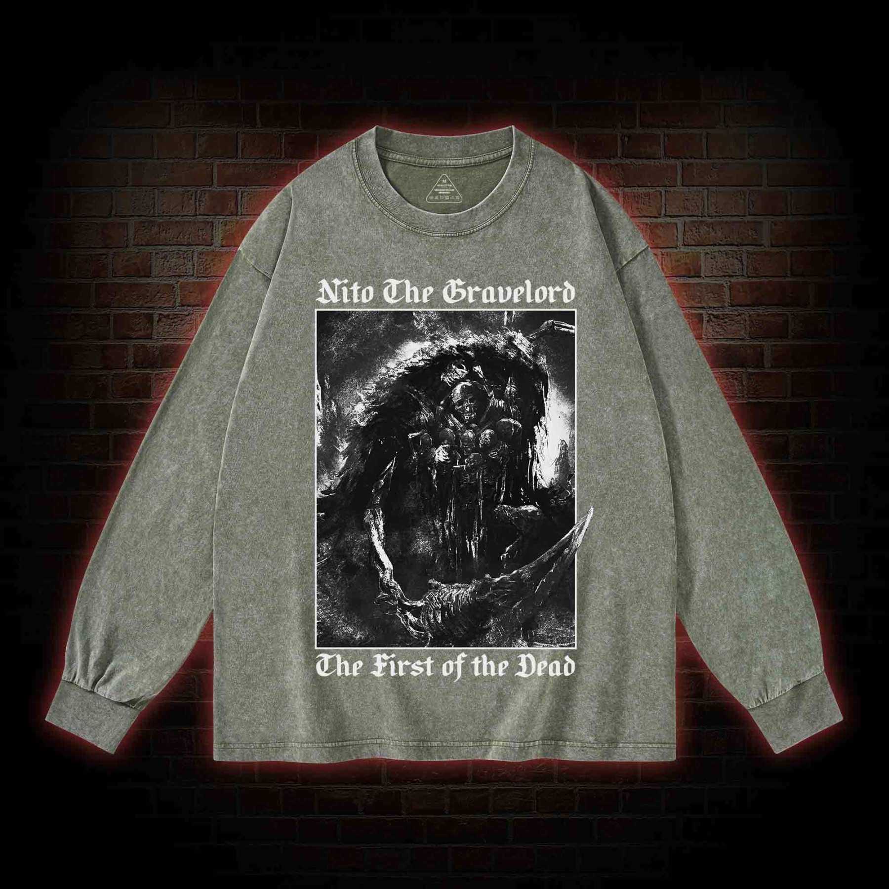 The First of the Dead Washed Long-Sleeve T-shirt