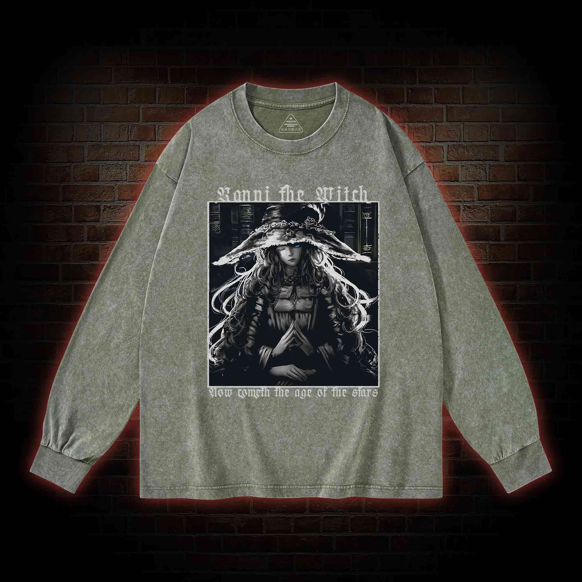 Lunar Princess Washed Long-Sleeve T-shirt