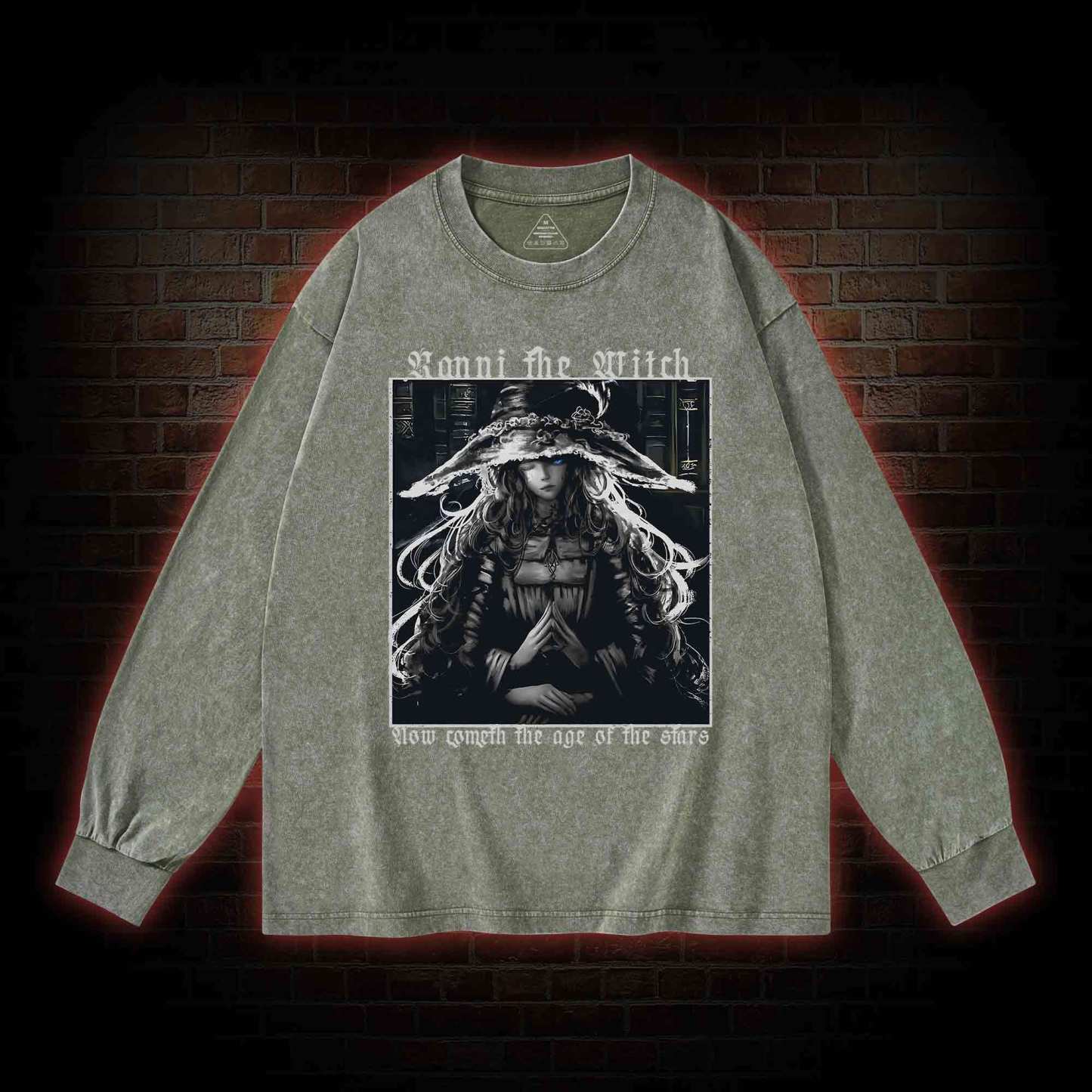 Lunar Princess Washed Long-Sleeve T-shirt