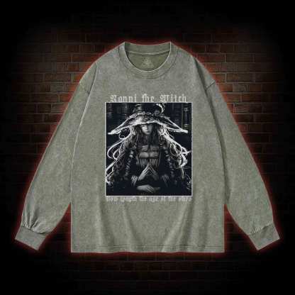 Lunar Princess Washed Long-Sleeve T-shirt