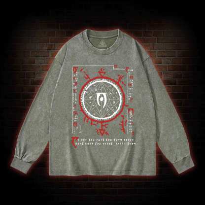 Why Won't You Die? Washed Long-Sleeve T-shirt