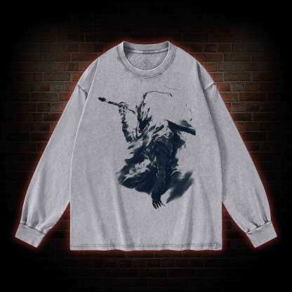 Abyss Vintage Washed Long-Sleeve T-shirt