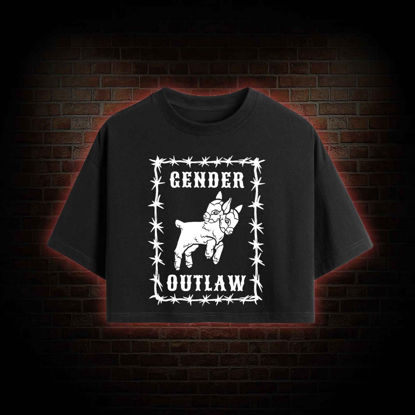 Gender Outlaw Crop Top