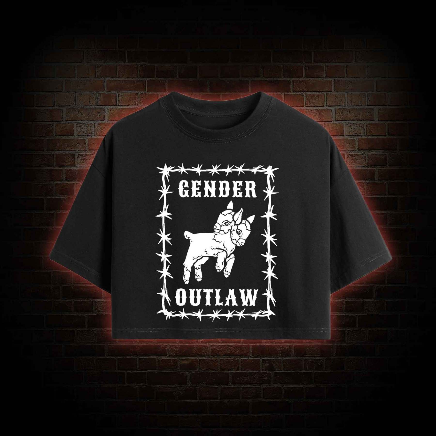Gender Outlaw Crop Top