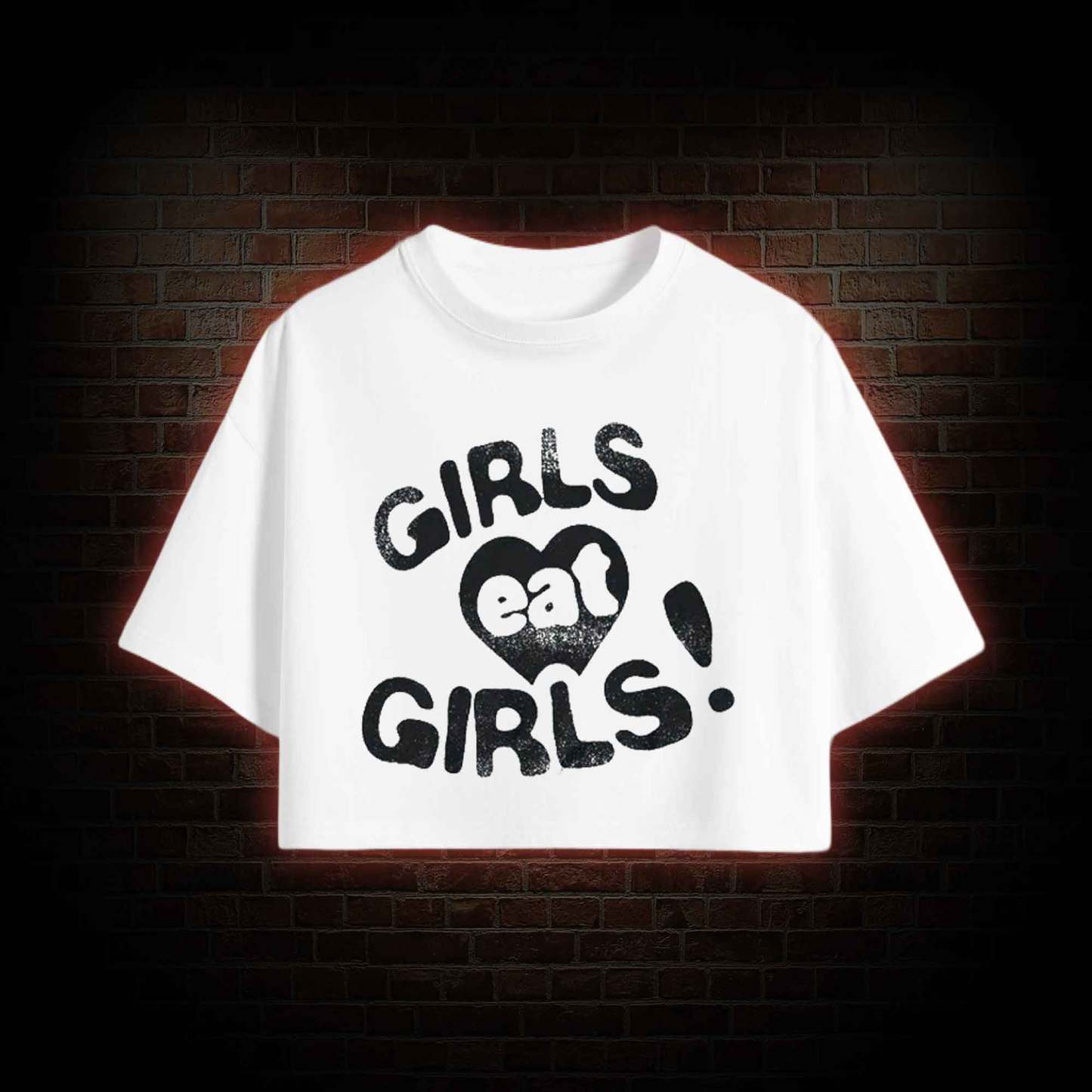 Girls Eat Girls Crop Top