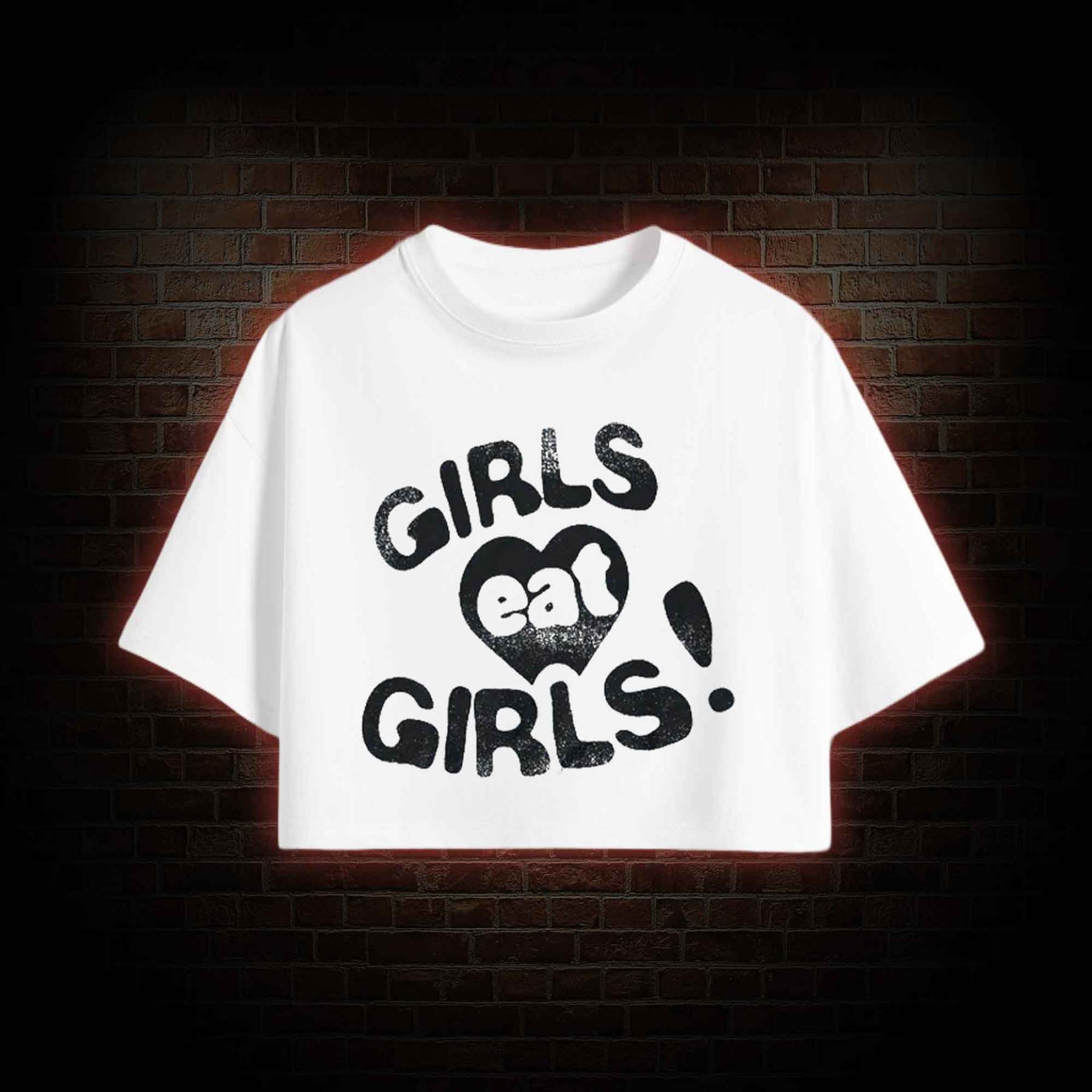 Girls Eat Girls Crop Top