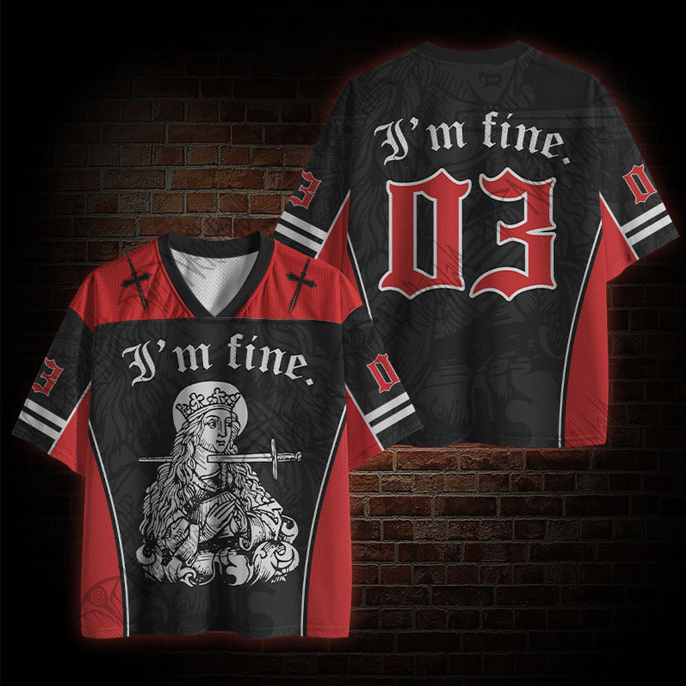 I'm Fine Mesh Jersey