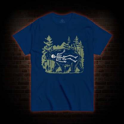 Funny Bear Skeleton T-shirt