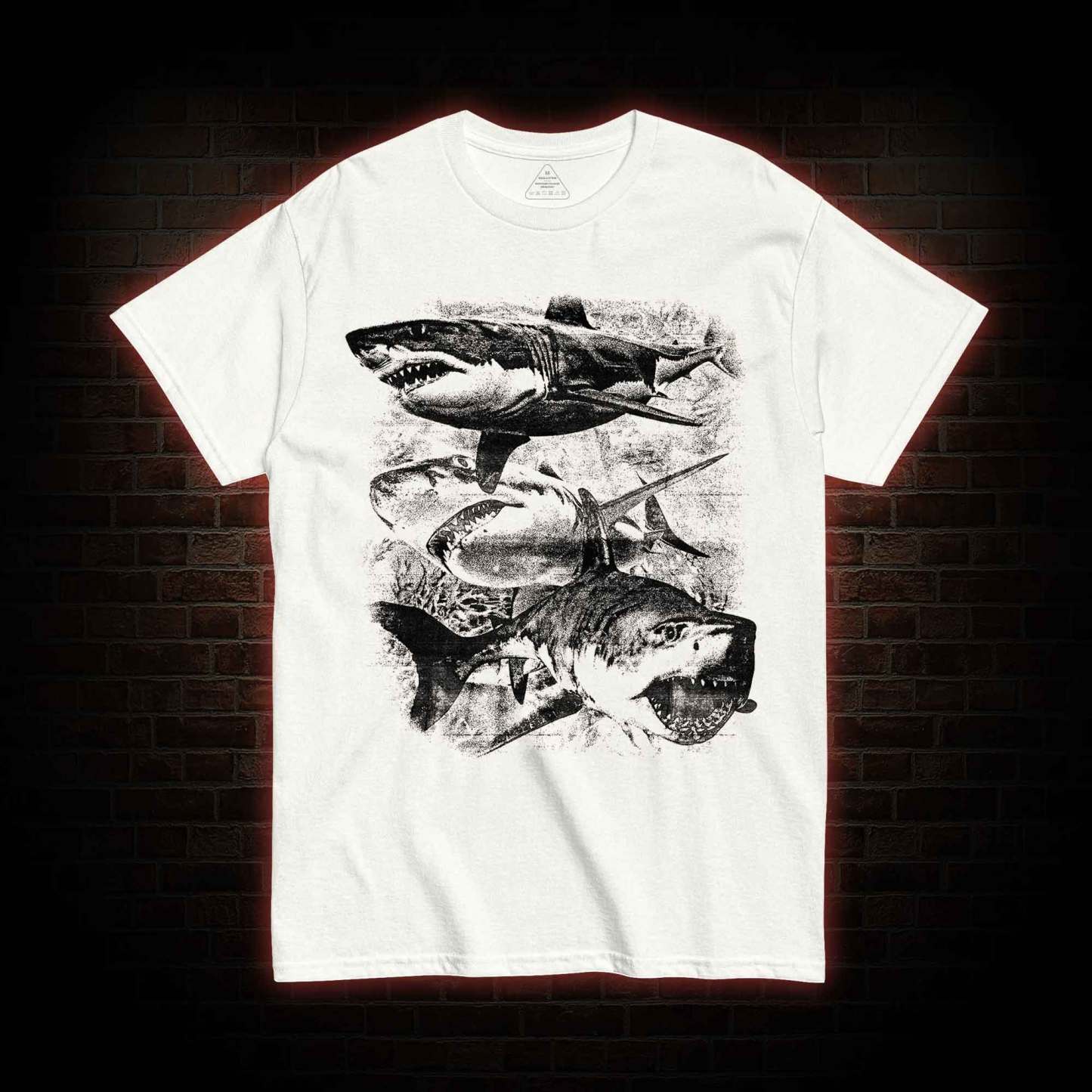 Three Sharks T-shirt