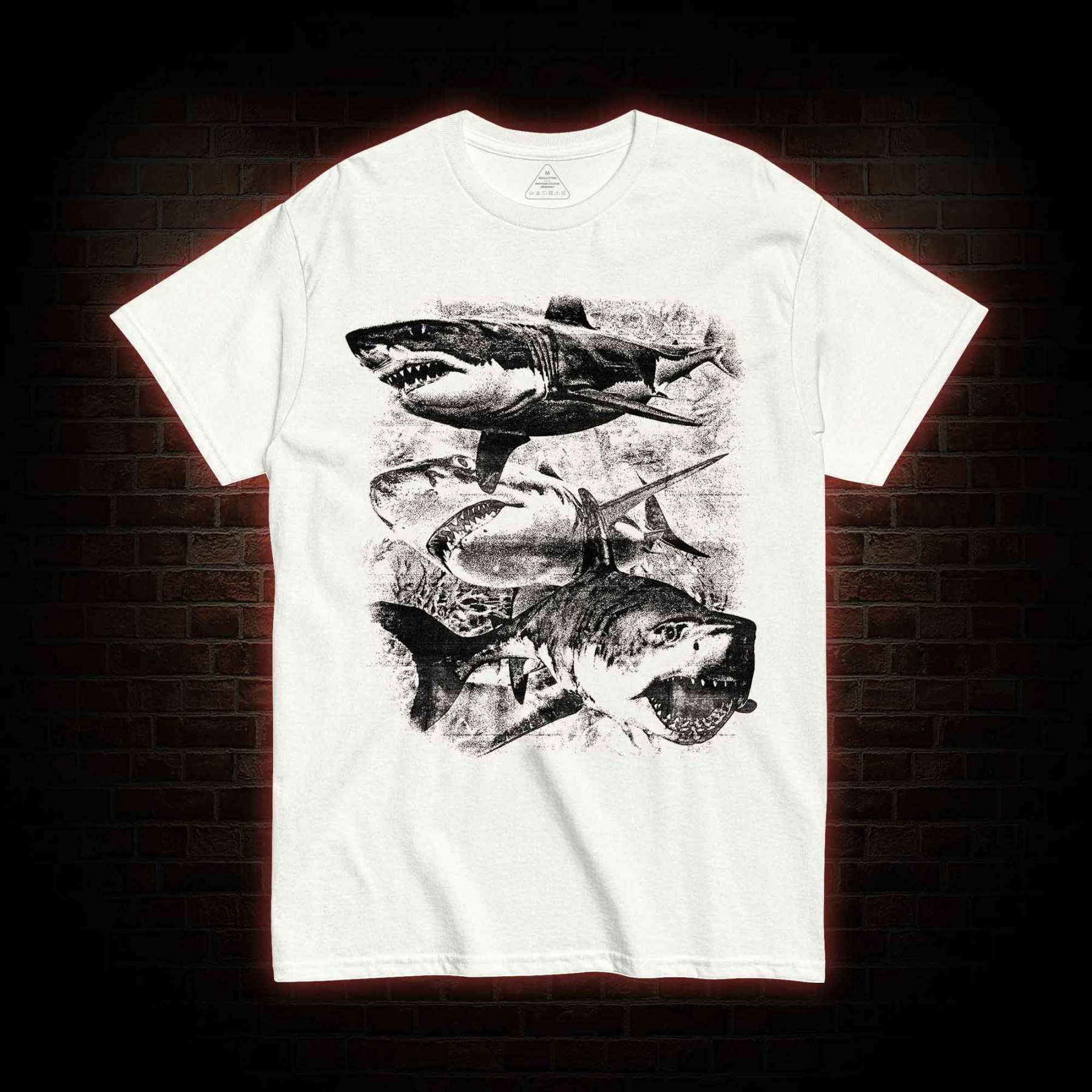 Three Sharks T-shirt