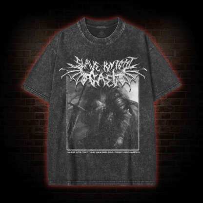 Retro For My Lady's Painting Washed T-shirt