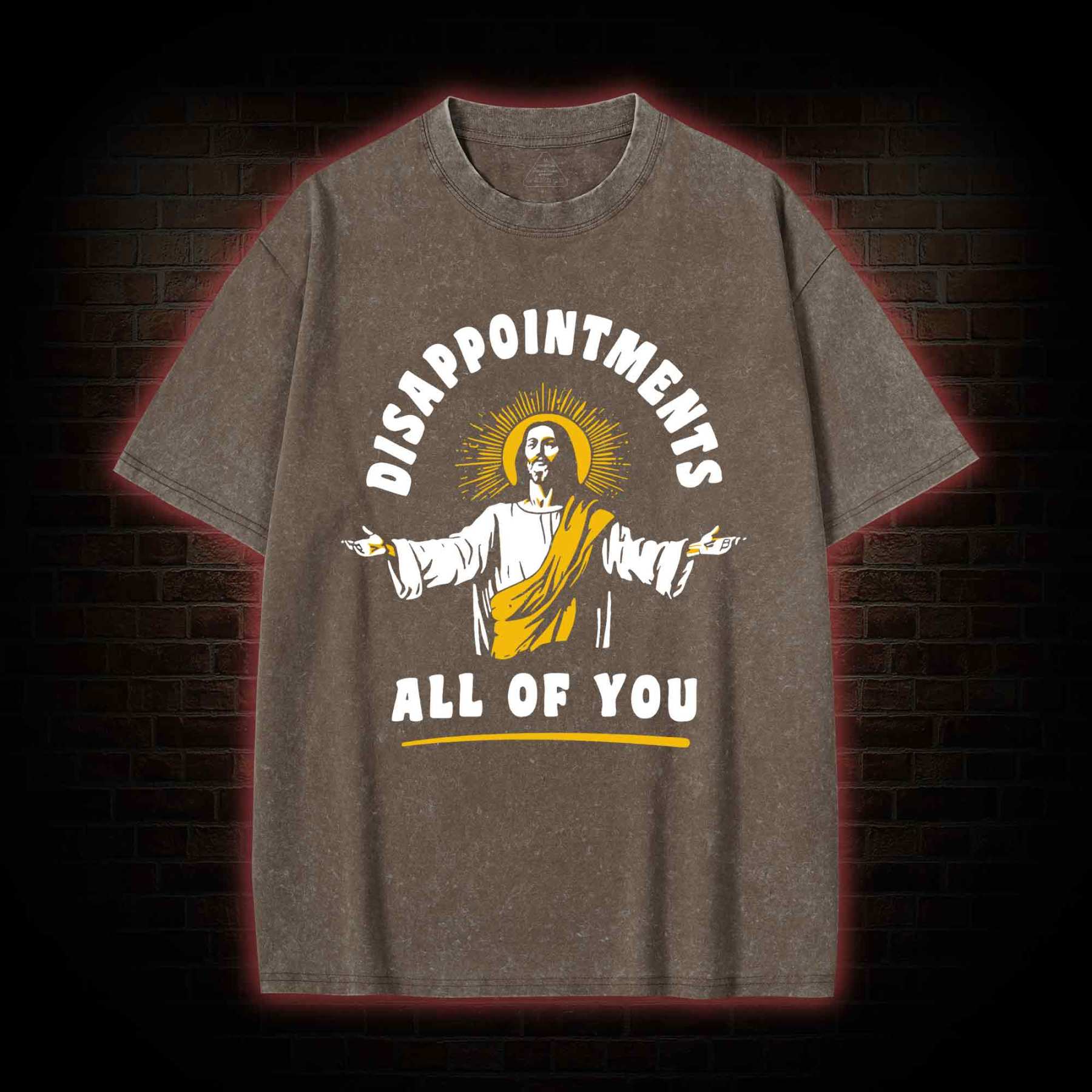 Disappointments All Of You Washed T-shirt