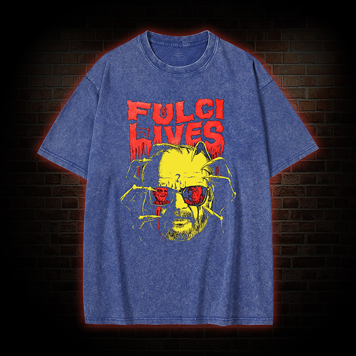 Fulci Lives Washed T-shirt